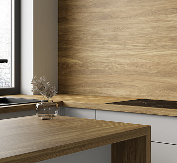 8376/P Tampa Oak пристенная панель elga