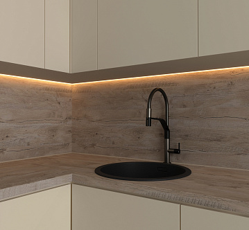 3851/P Canadian Oak пристенная панель kapso