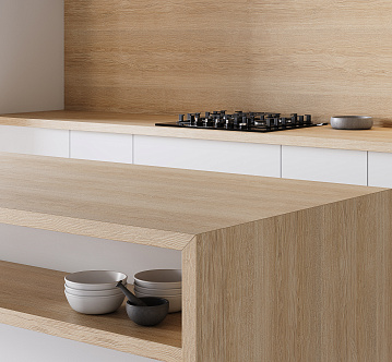 8382/P Terry Oak пристенная панель elga