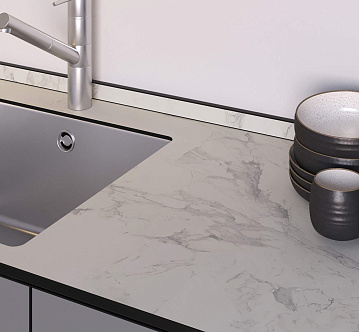 2349/Pt Bernini Marble HPL Compact elga