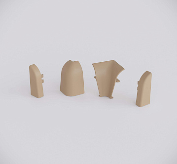 Заглушки для плинтуса TwinC Beige     