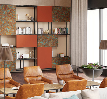 8721/ESt Antique Copper плита duco