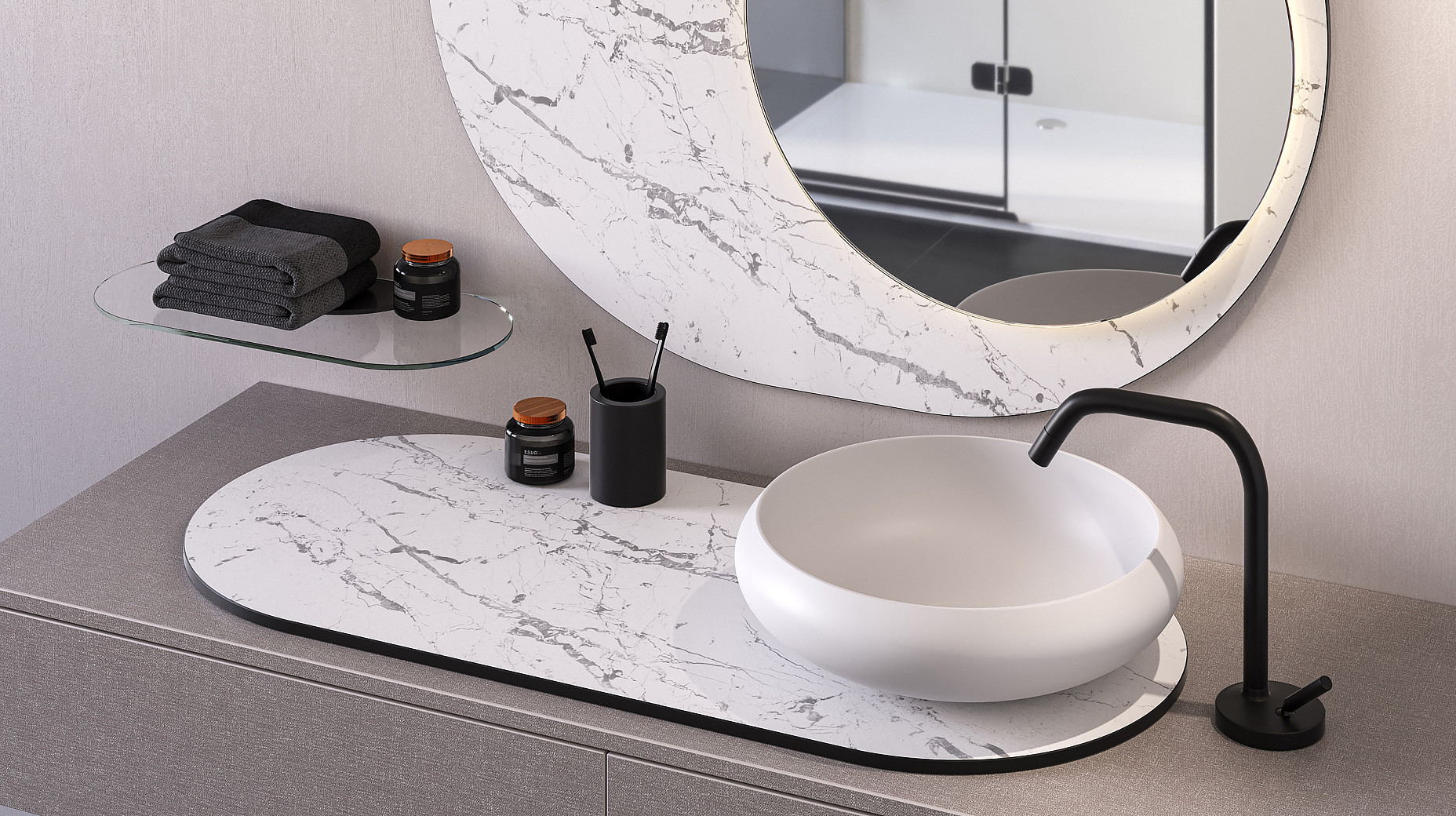 slotex в интерьере ванной