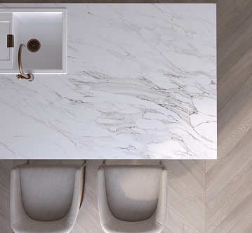 8115/Pt Calacatta Oro столешница elga